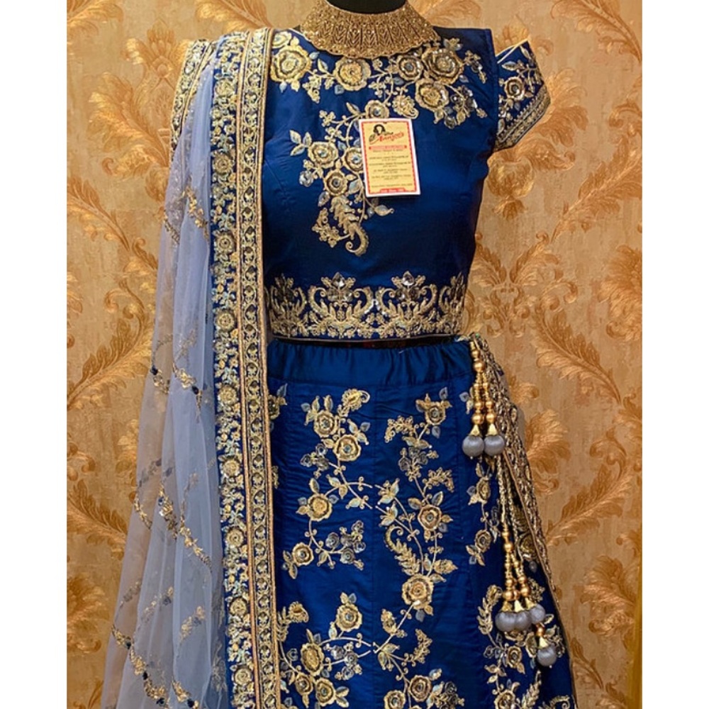 Indian Lehenga in blue